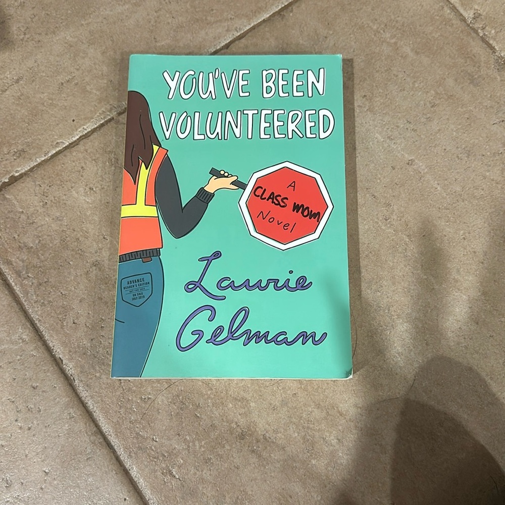 You volunteered a class, mom novel by Laurie Gelman